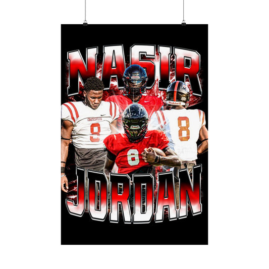 Nasir Jordan Poster 24" x 36"