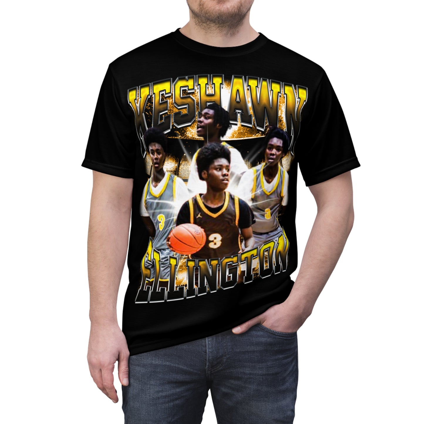 Keshawn Ellington Vintage Full Print Tee