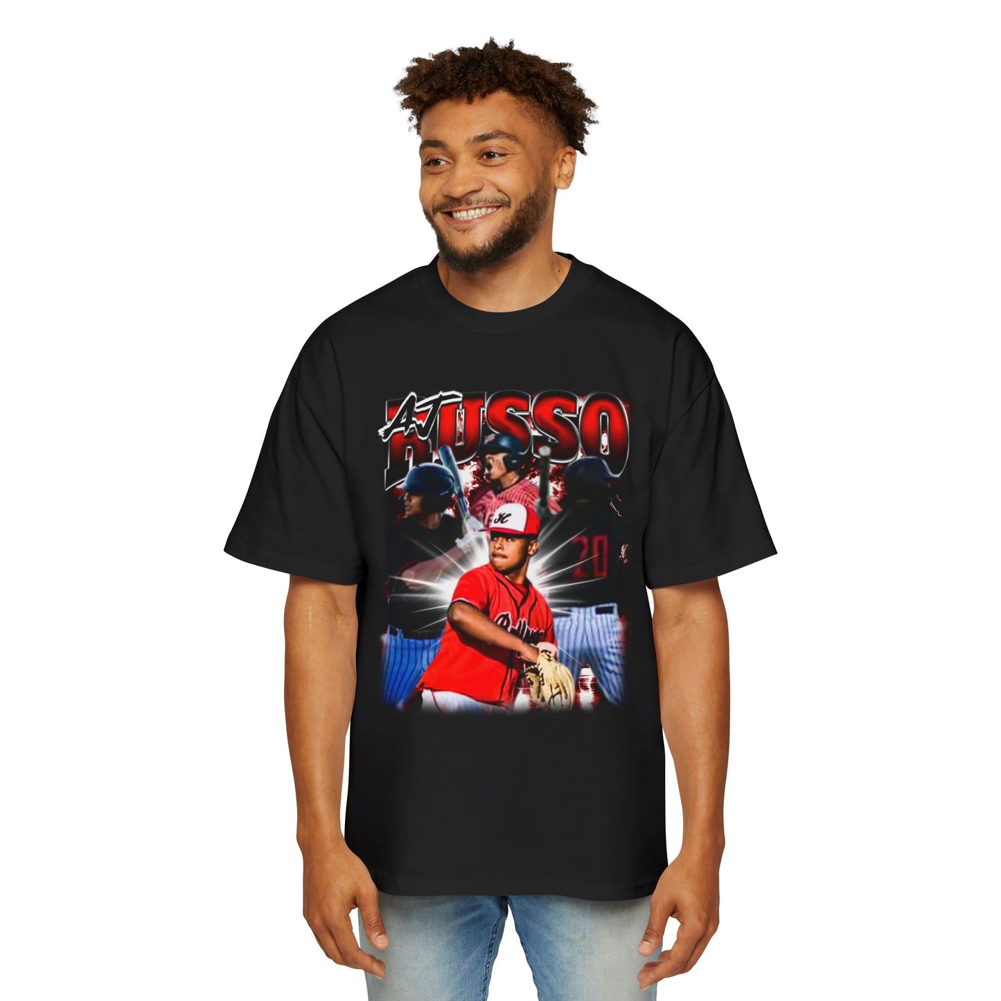 Aj Russo Oversized Retro Tee