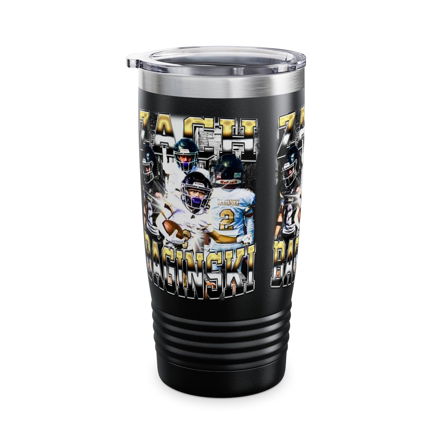 Zach Baginski Stainless Steal Tumbler