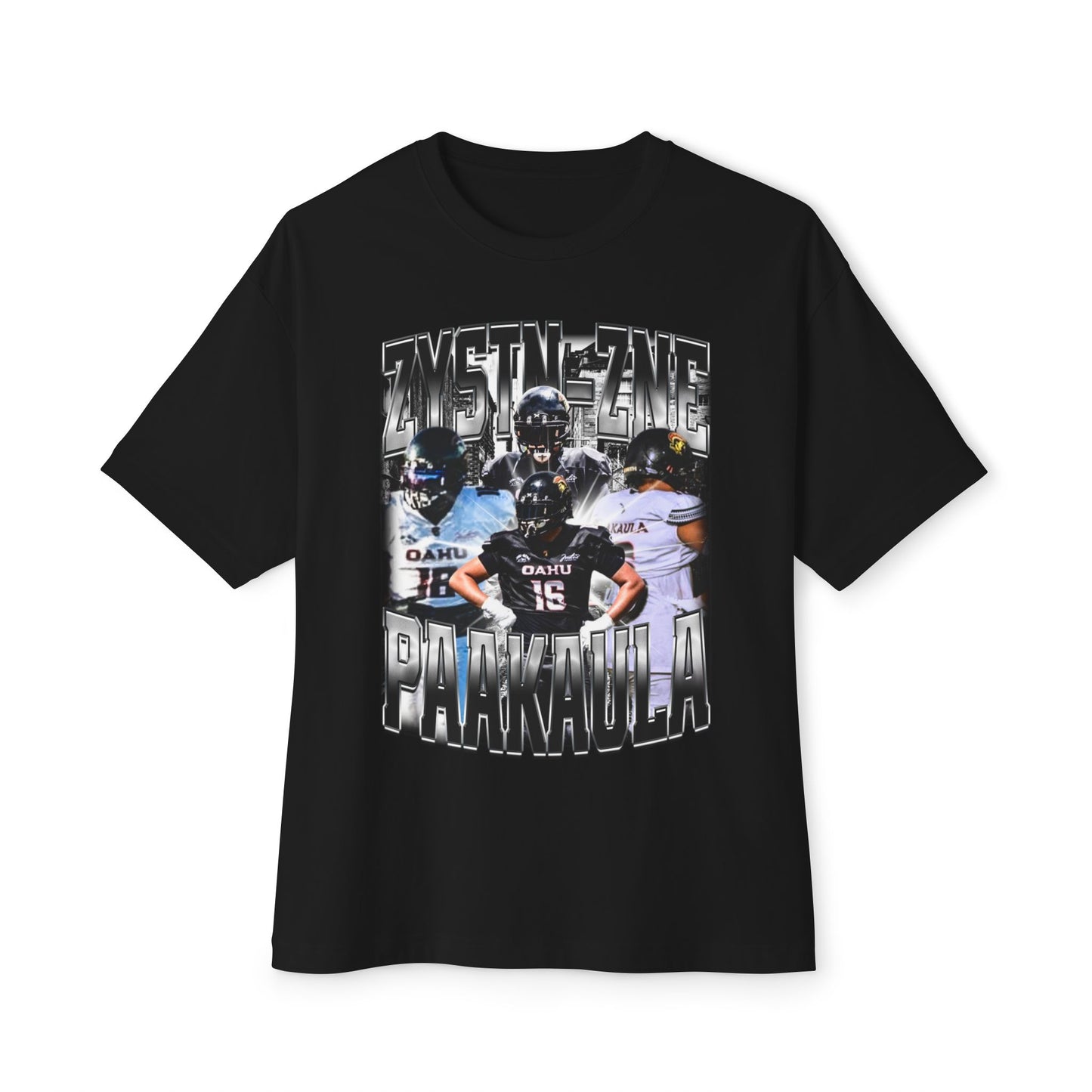 Zystn Zne Paakaula Oversized Vintage Tee