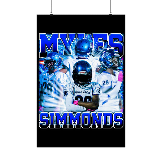 Myles Simmonds Poster 24" x 36"