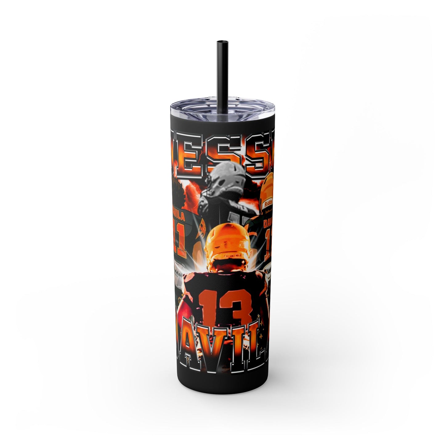 Jesse Davila Stainless Steal Tumbler
