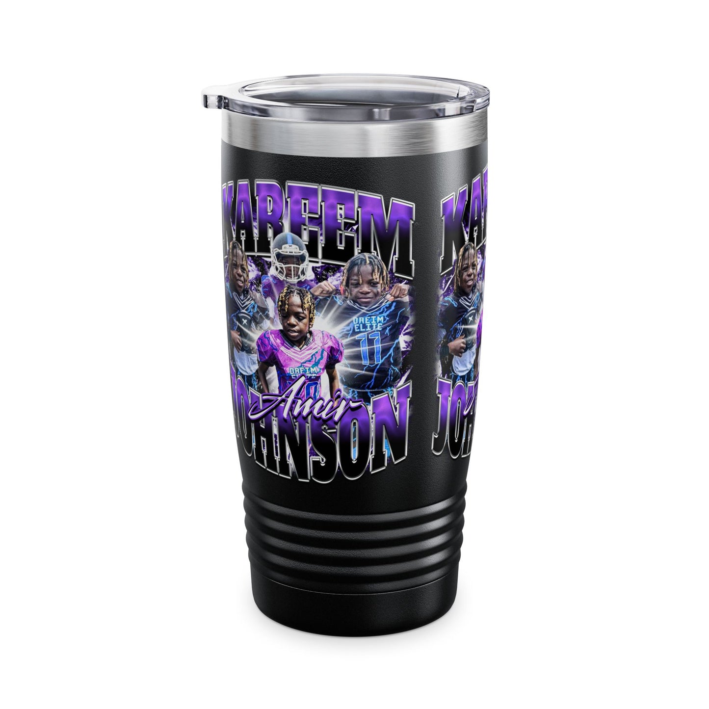 Kareem Amir Johnson Stainless Steal Tumble