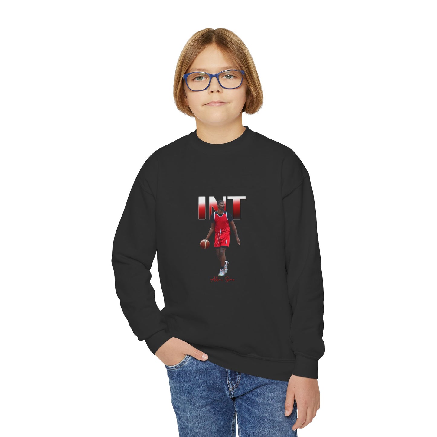 Allen Sims Youth Crewneck Sweatshirt