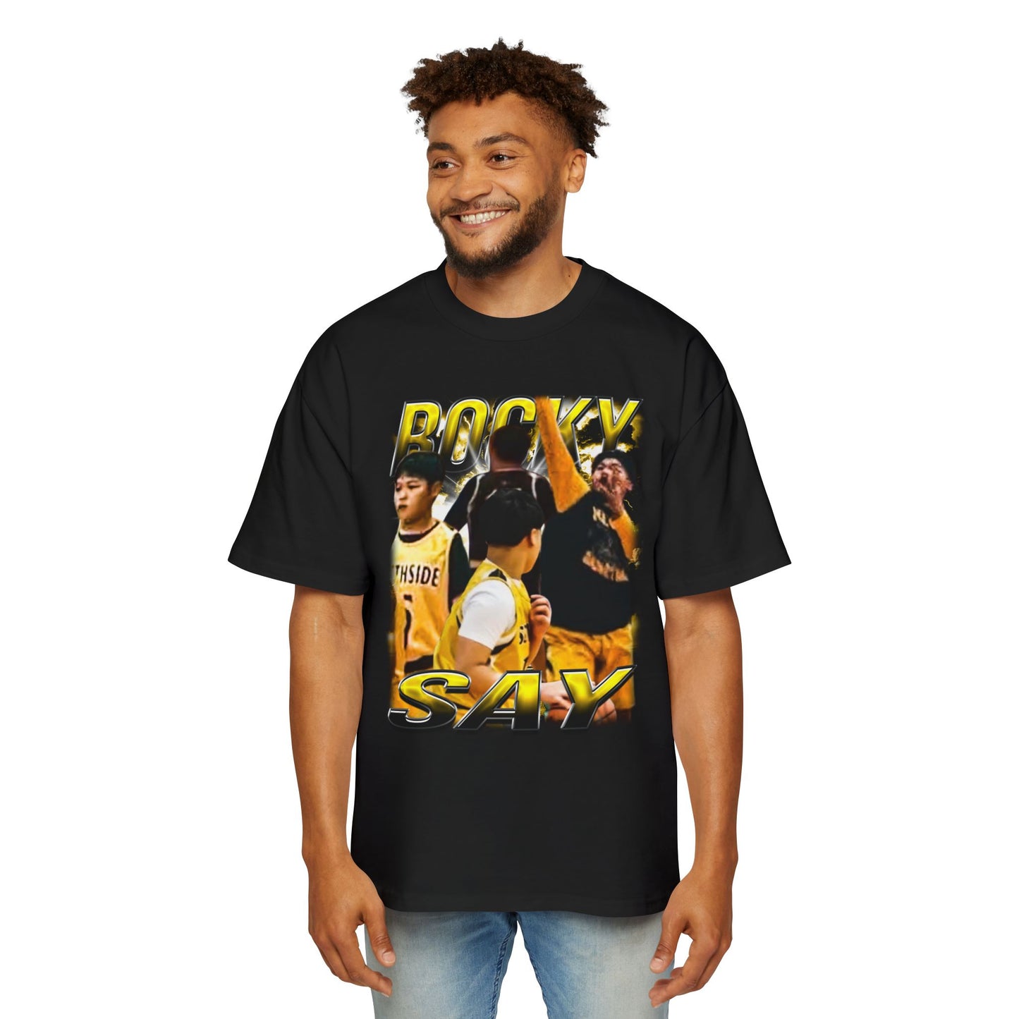 Rocky Say Oversized Retro Tee