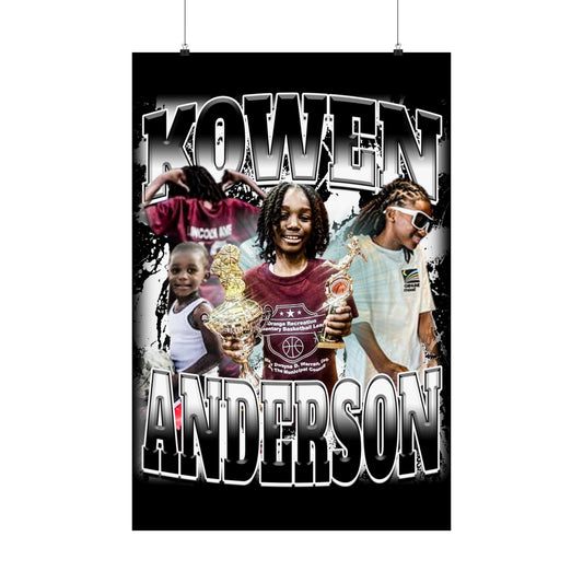 Kowen Anderson Poster 24" x 36"