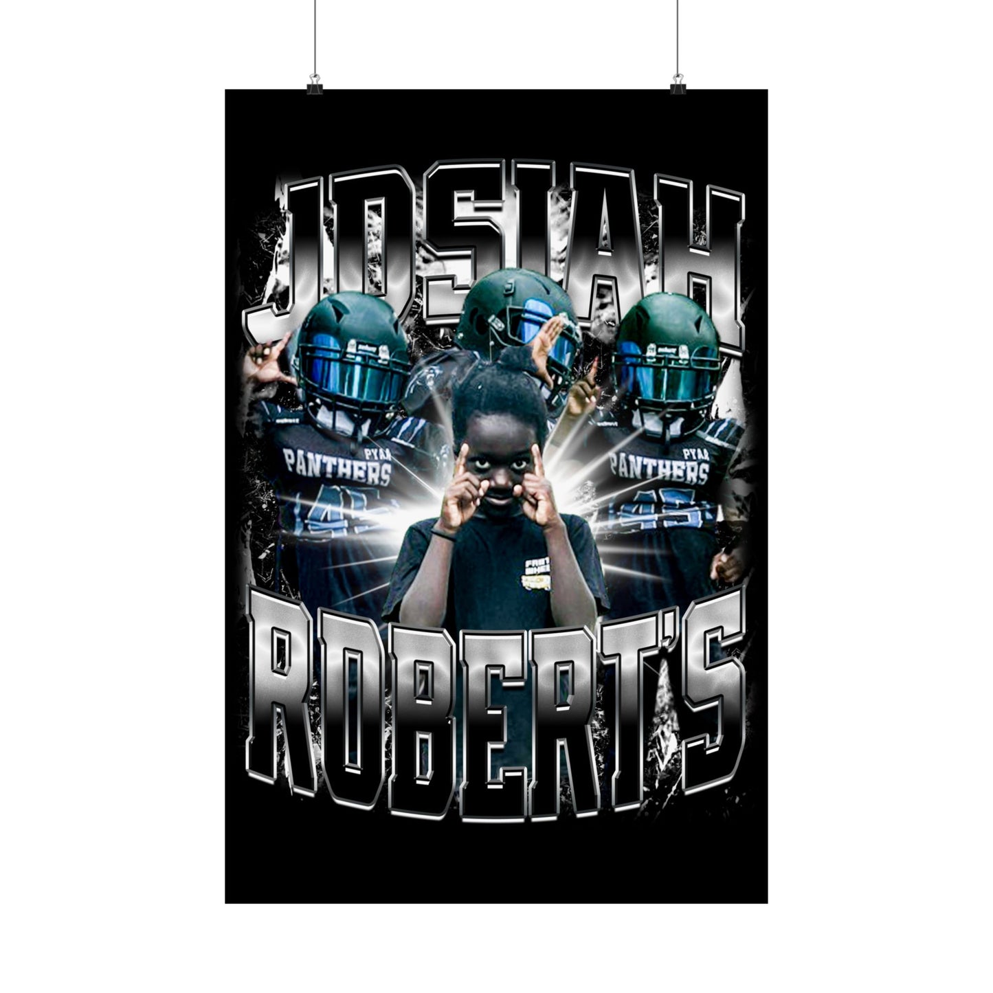 Josiah Robert's Poster 24" x 36"