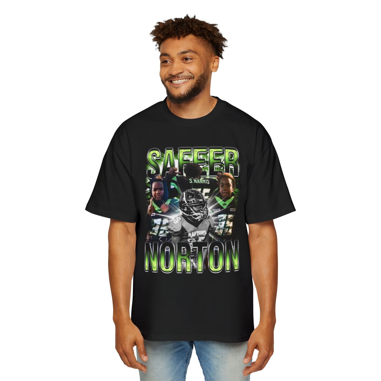 Safeer Norton Oversized Retro Tee