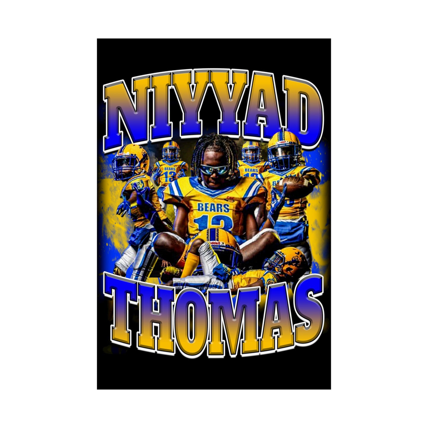 Niyyad Thomas Poster 24" x 36"