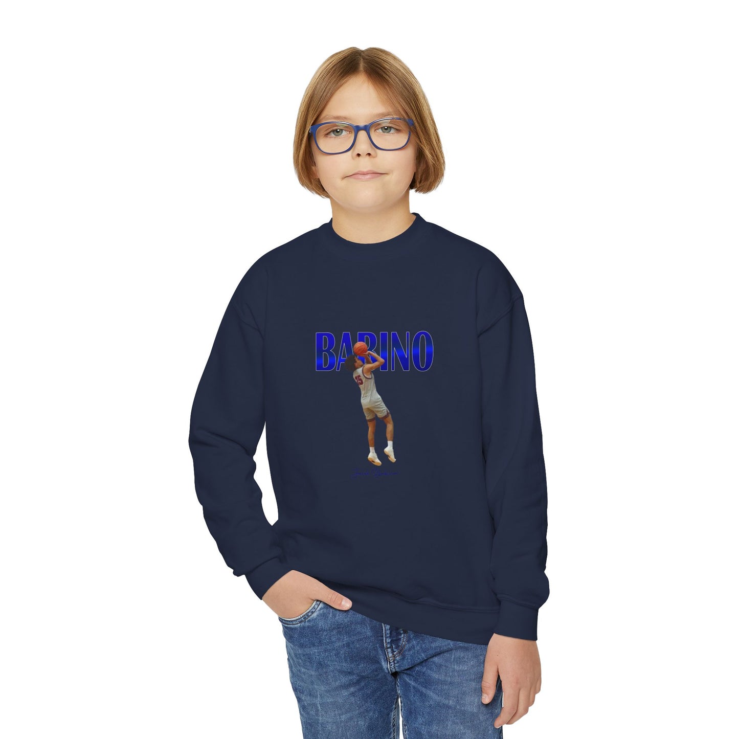 Jacob Babino Youth Crewneck Sweatshirt