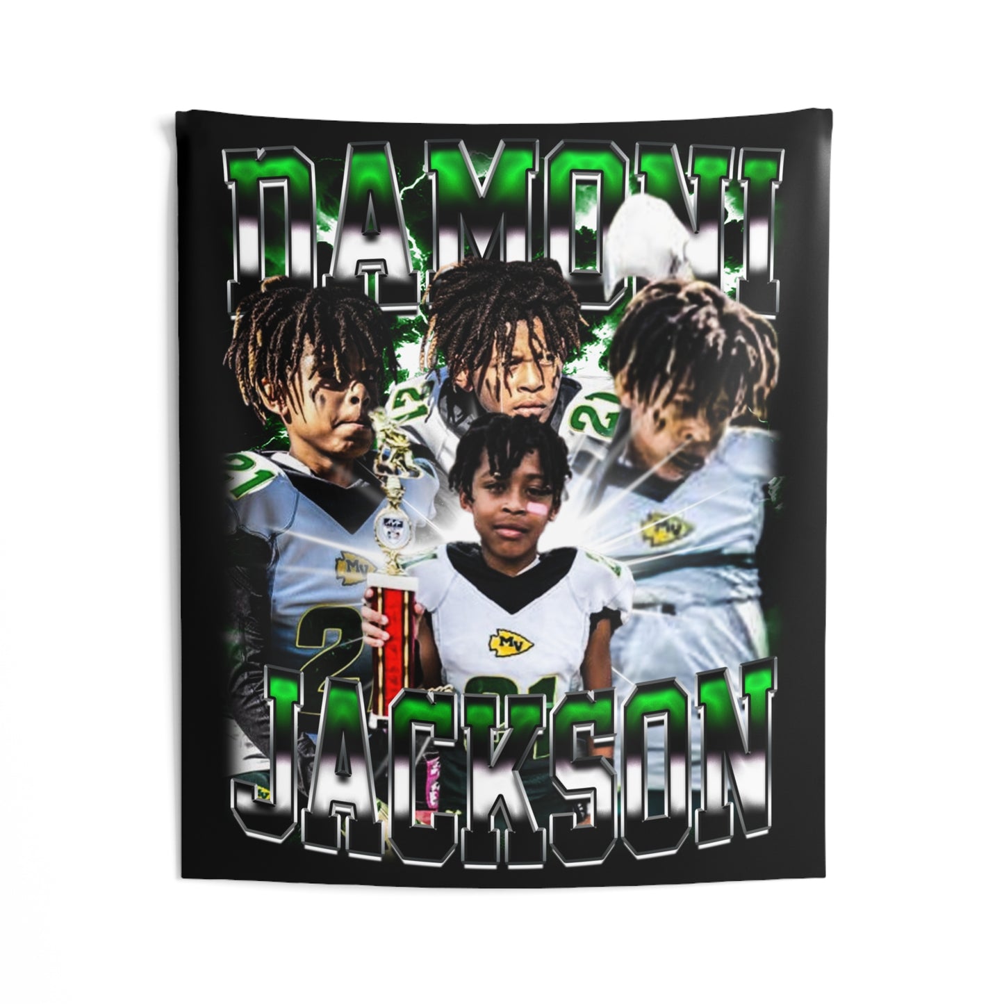 Damoni Jackson Tapestry 50” x 60”
