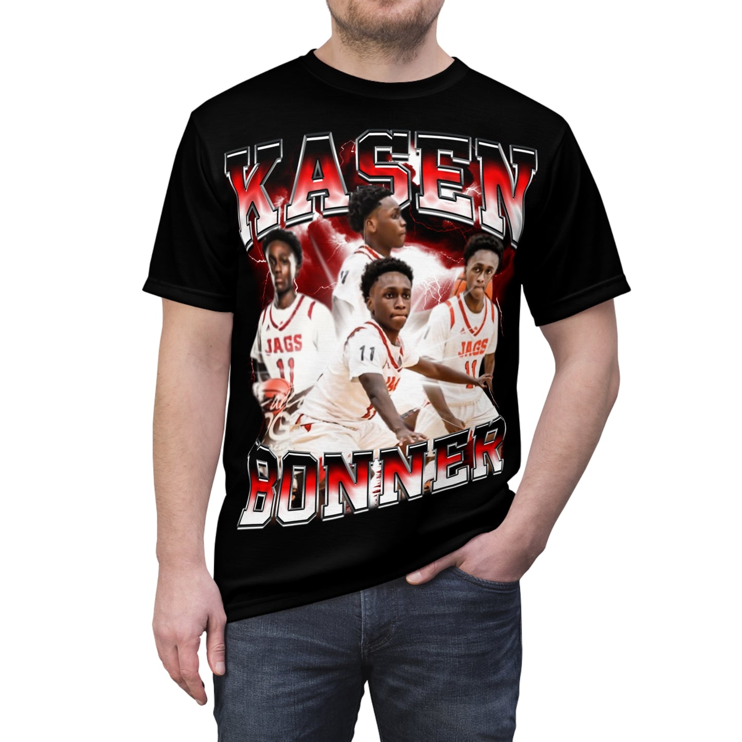 Kasen Bonner Vintage Full Print Tee
