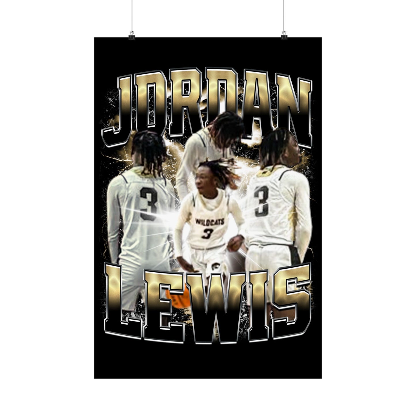 Jordan Lewis Poster 24" x 36"