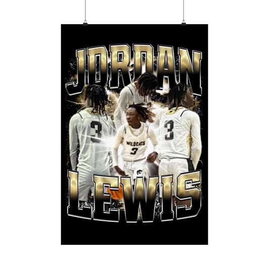 Jordan Lewis Poster 24" x 36"