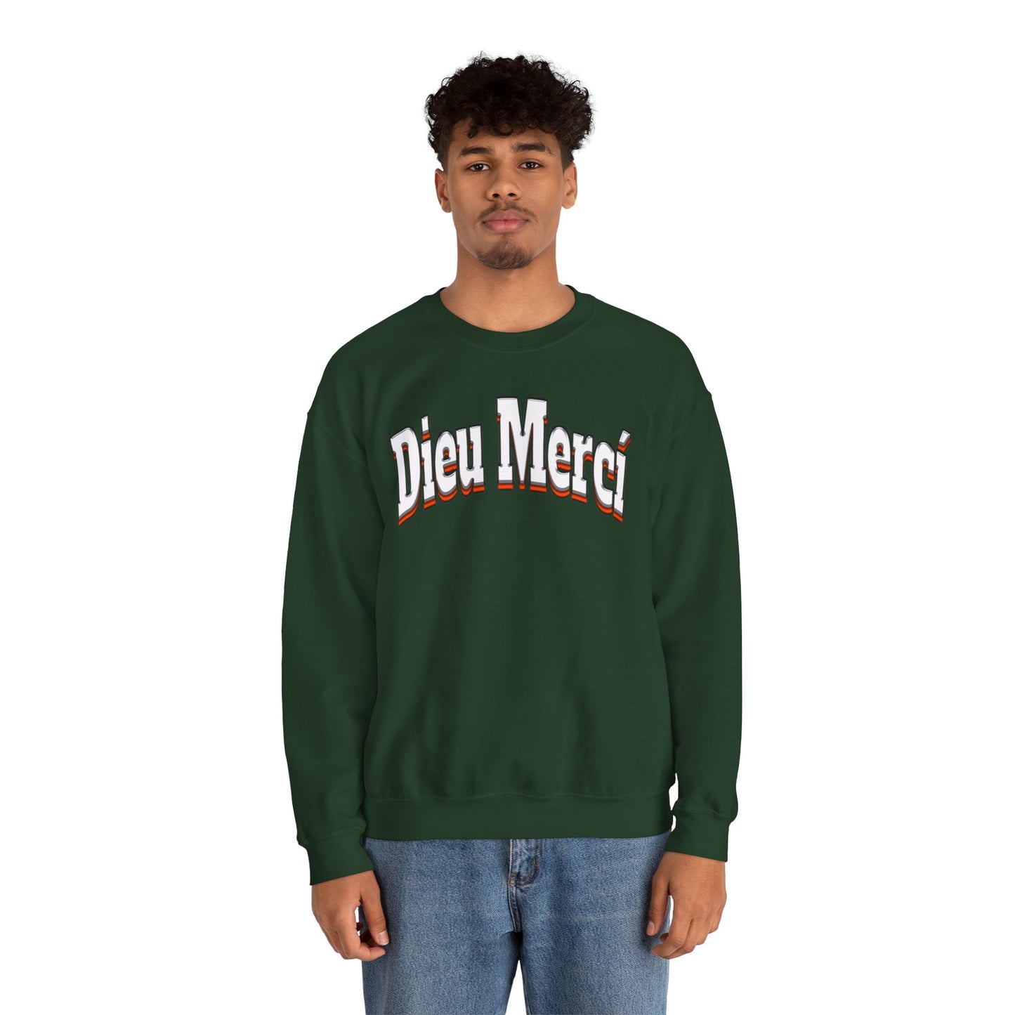 Dieu Merci Crewneck Sweatshirt