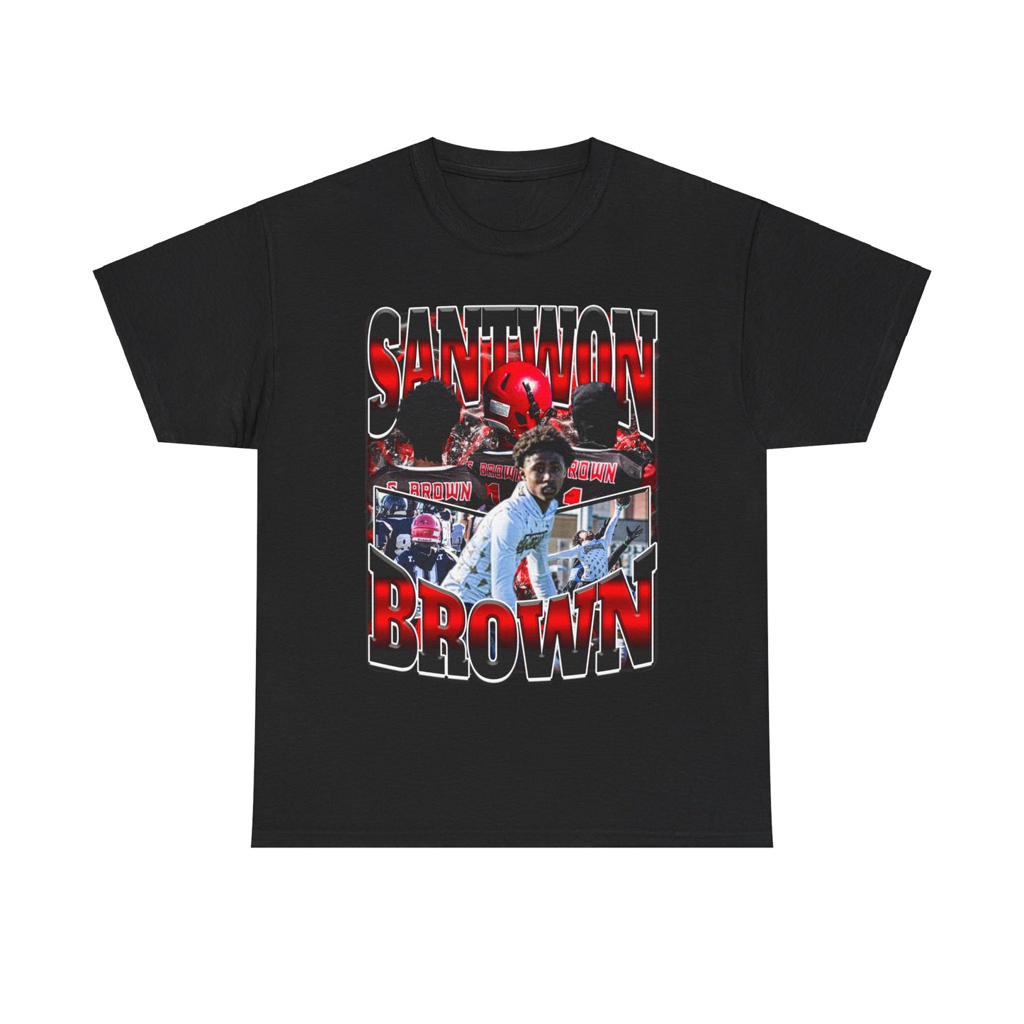 Santwon Brown Heavy Cotton Tee