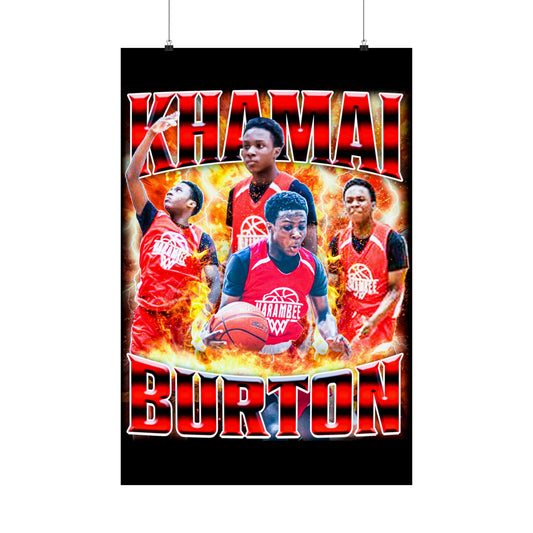 Khamai Burton Poster 24" x 36"