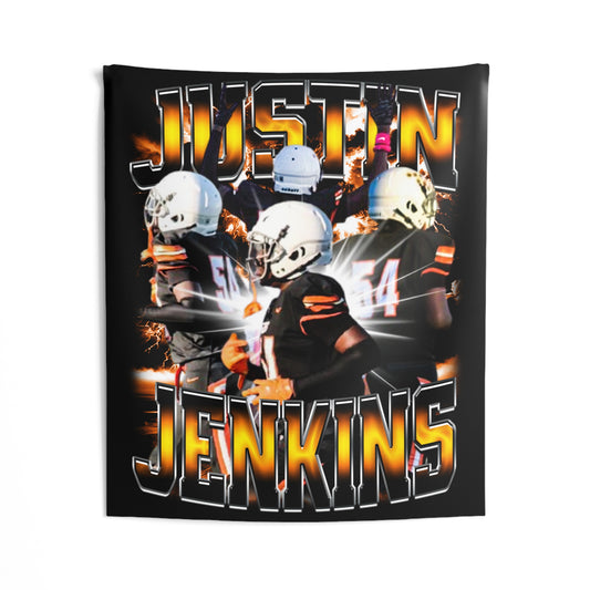 Justin Jenkins Tapestry 50” x 60”