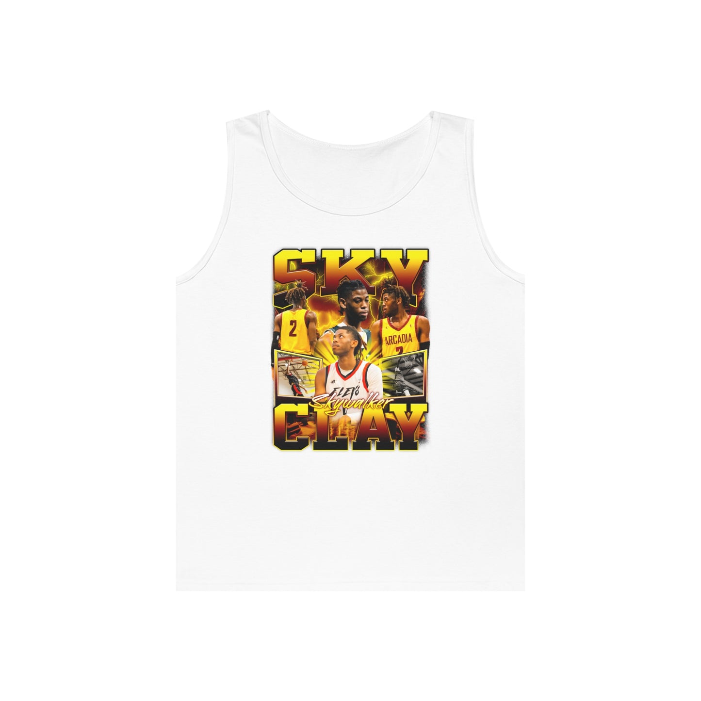Sky Clay Cotton Tank Top