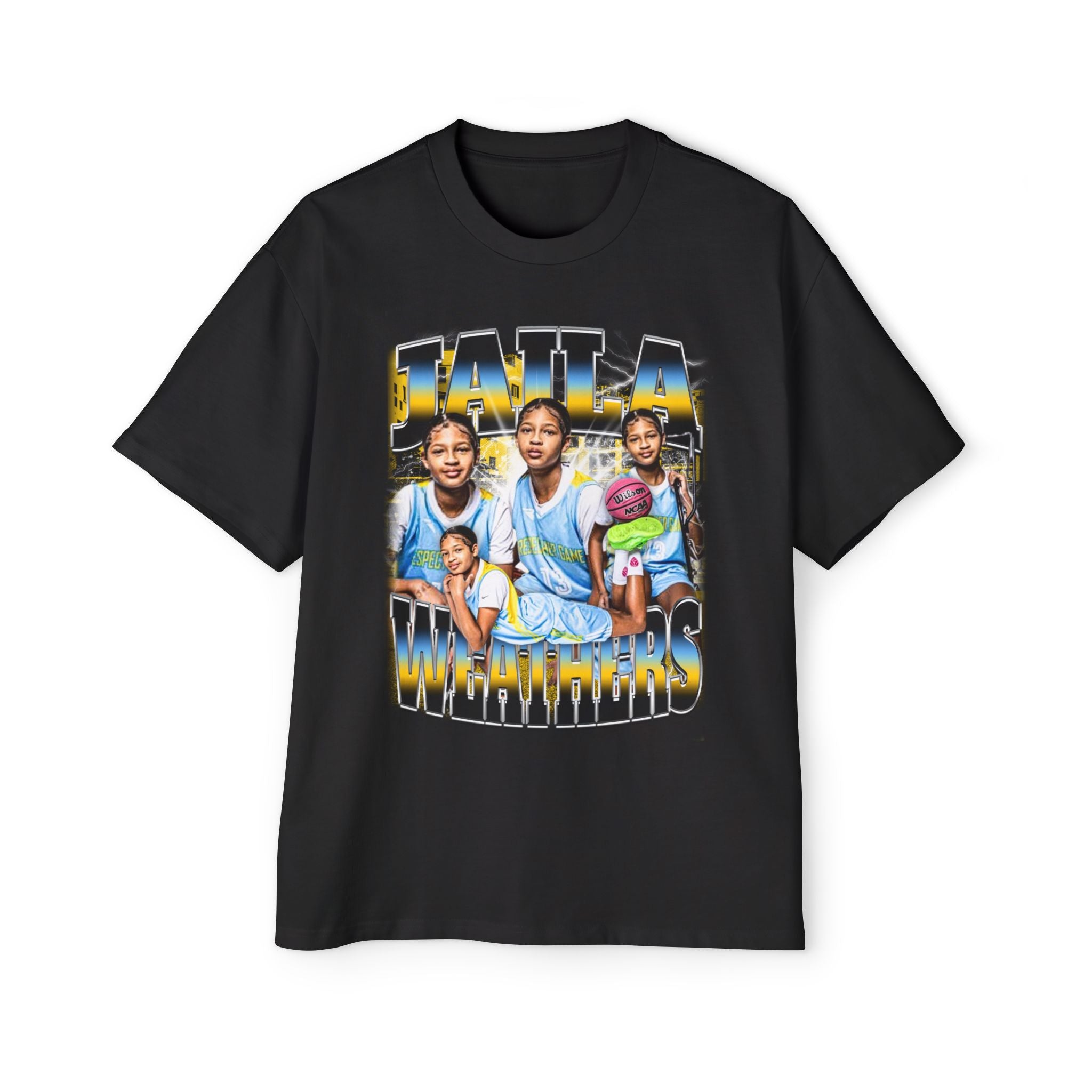 Jaila Weathers Oversized Tee – Hometown Hero