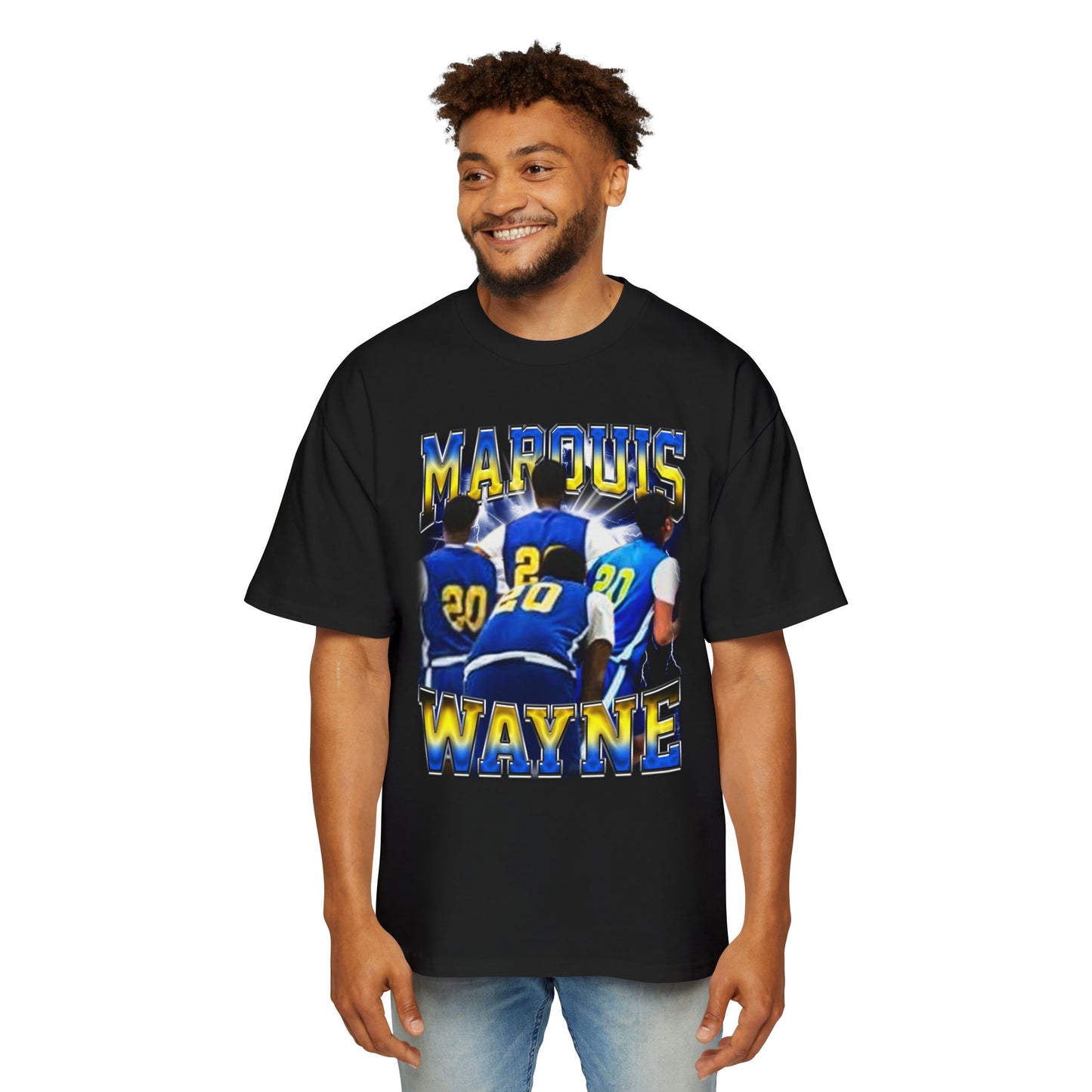 Marquis Wayne Oversized Retro Tee