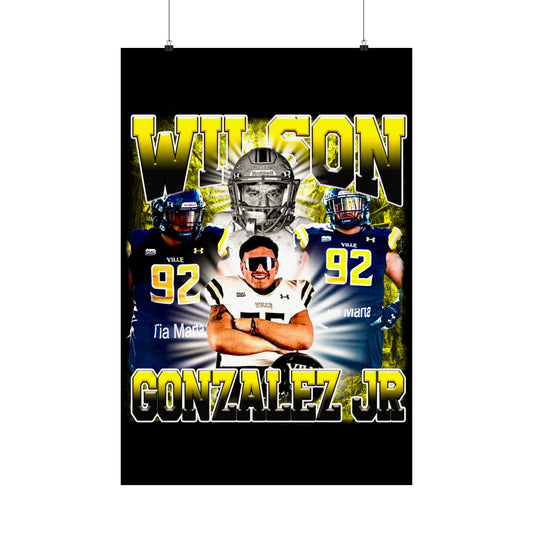 Wilson Gonzalez Jr Poster 24" x 36"
