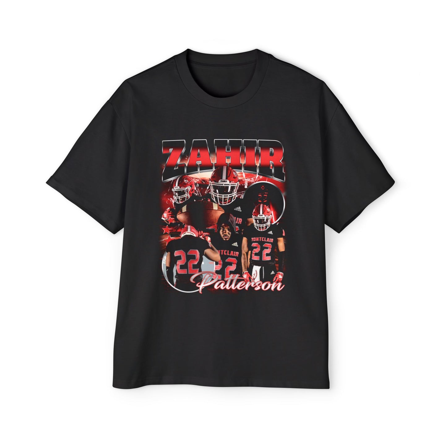 Zahir Patterson Oversized Retro Tee