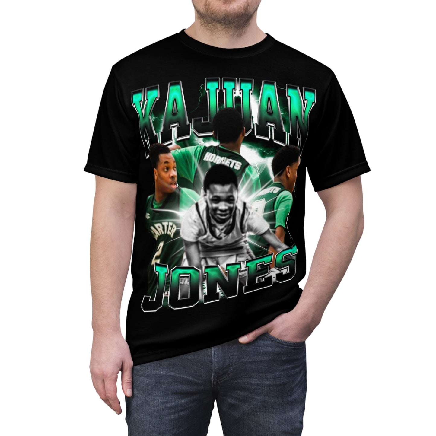 Kajuan Jones Vintage Full Print Tee