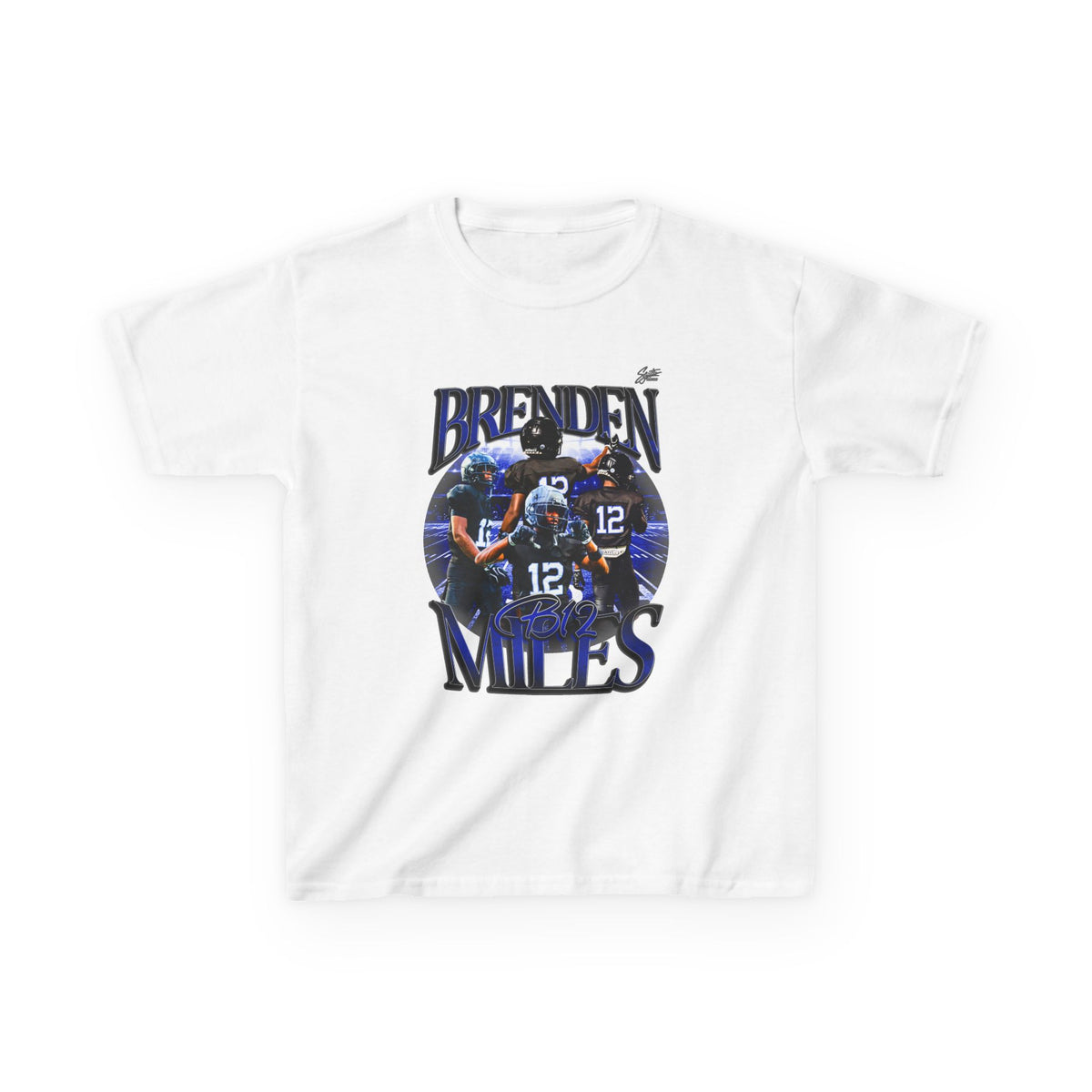 Brenden Miles Youth Heavy Cotton Tee