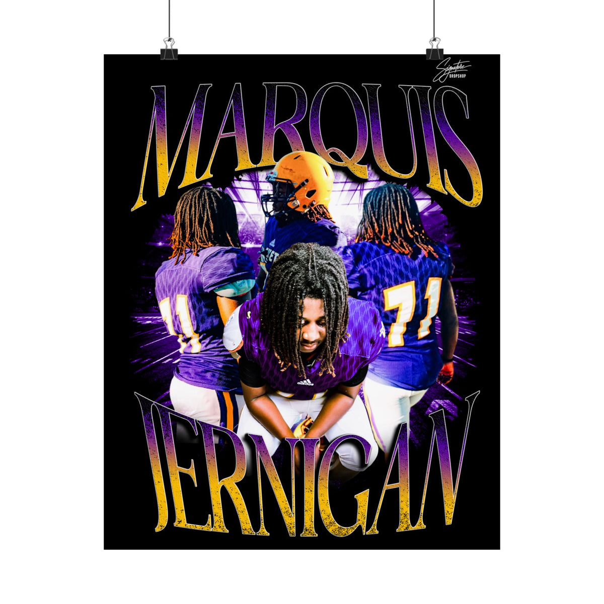 Marquis Jernigan Poster