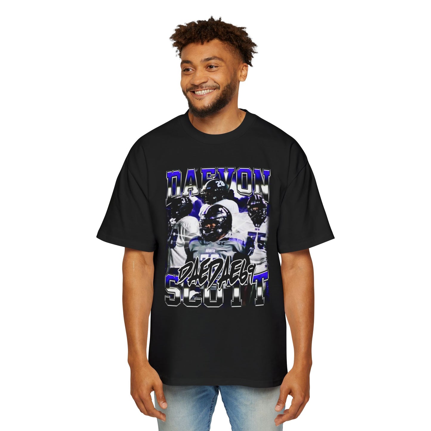 Daevon Scott Oversized Retro Tee