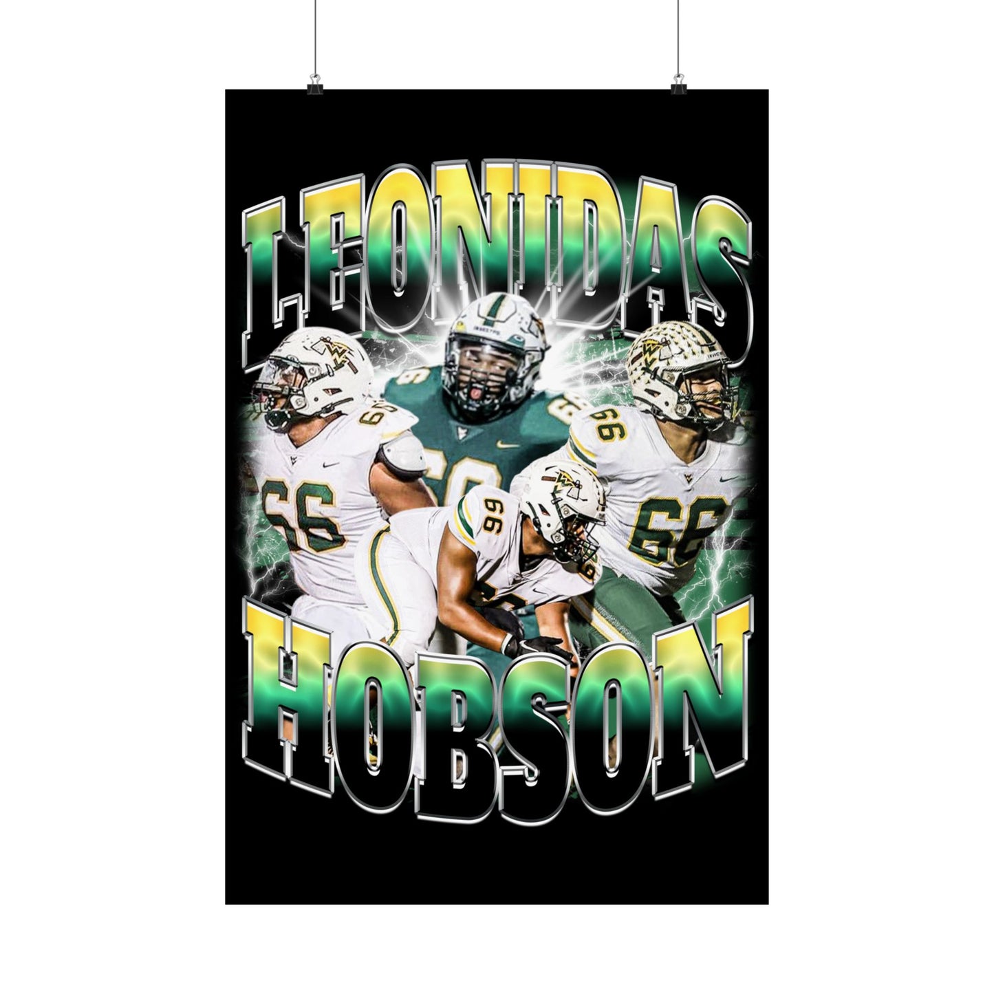 Leonidas Hobson Poster 24" x 36"