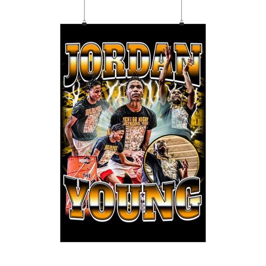 Jordan Young Poster 24" x 36"