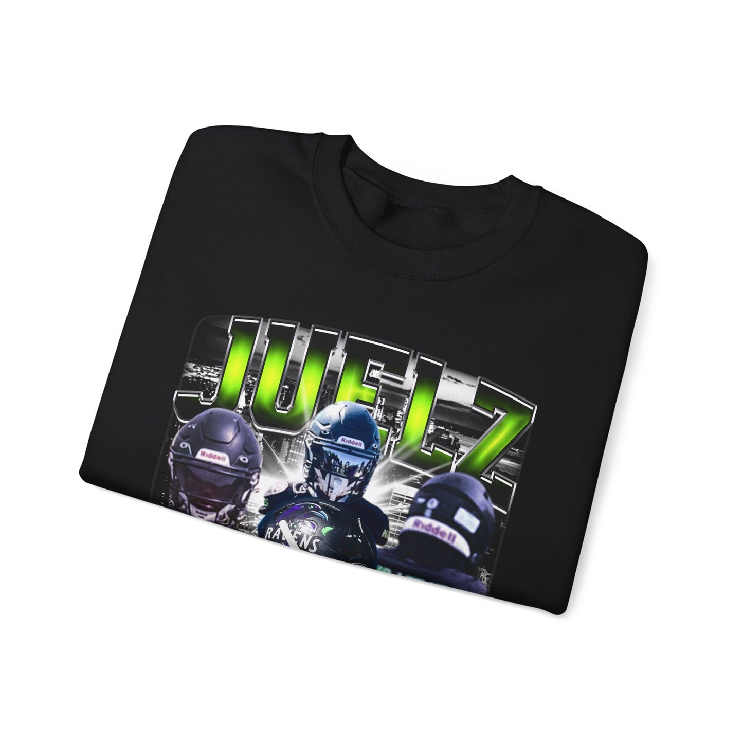Juelz Norman White Crewneck Sweatshirt