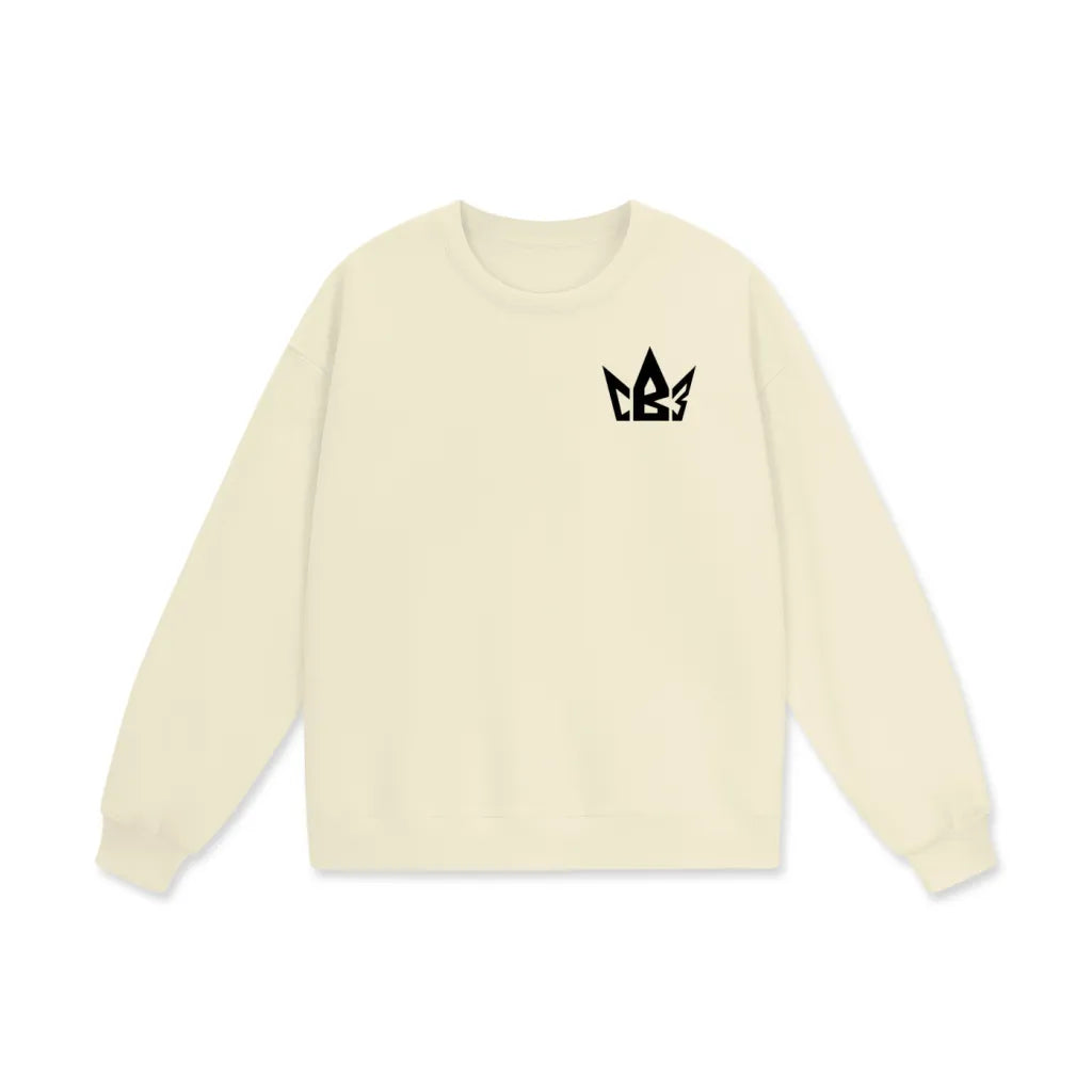 Charles brooks lll Heavyweight Drop Shoulder Oversized Fleece Sweatshirt
