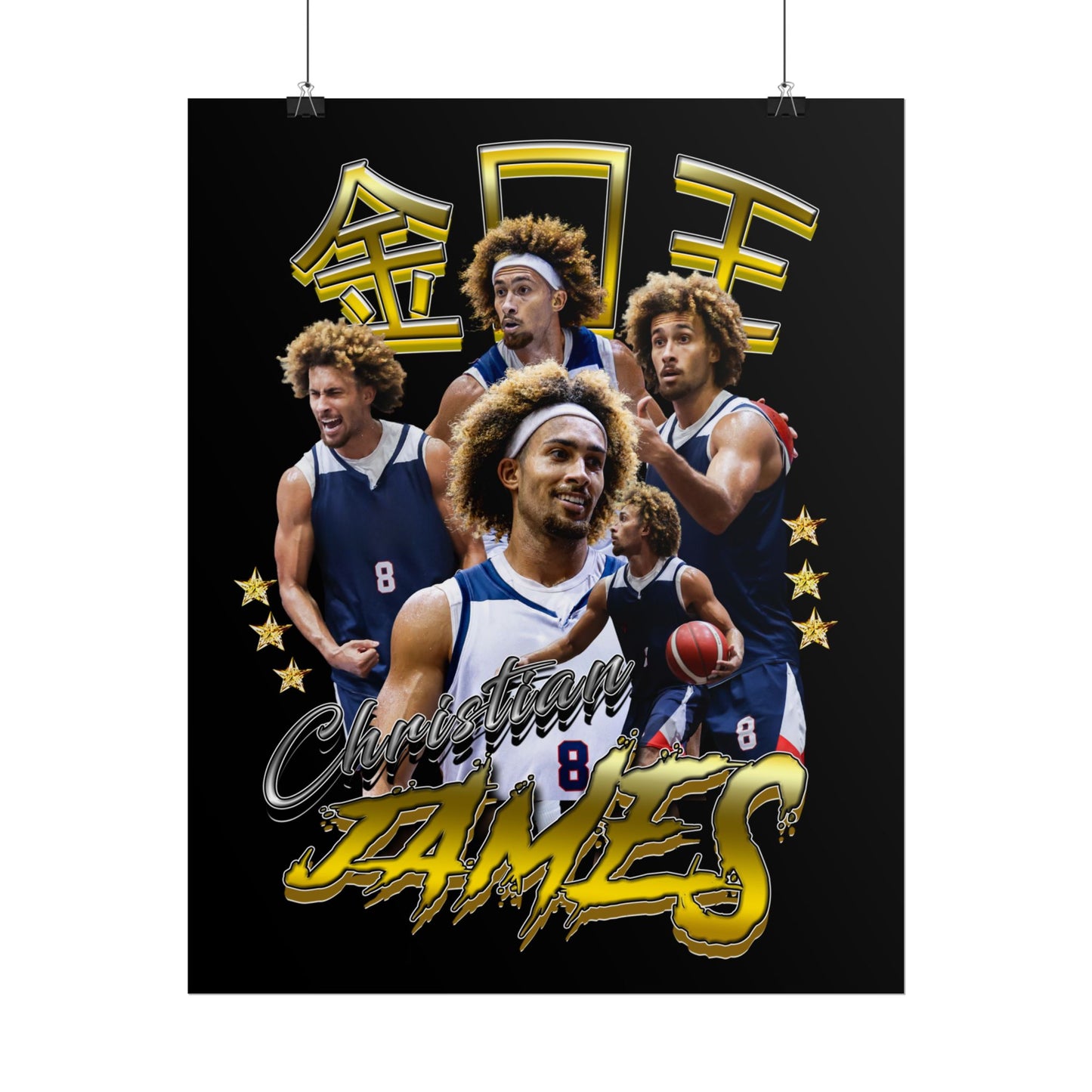 Christian James Poster