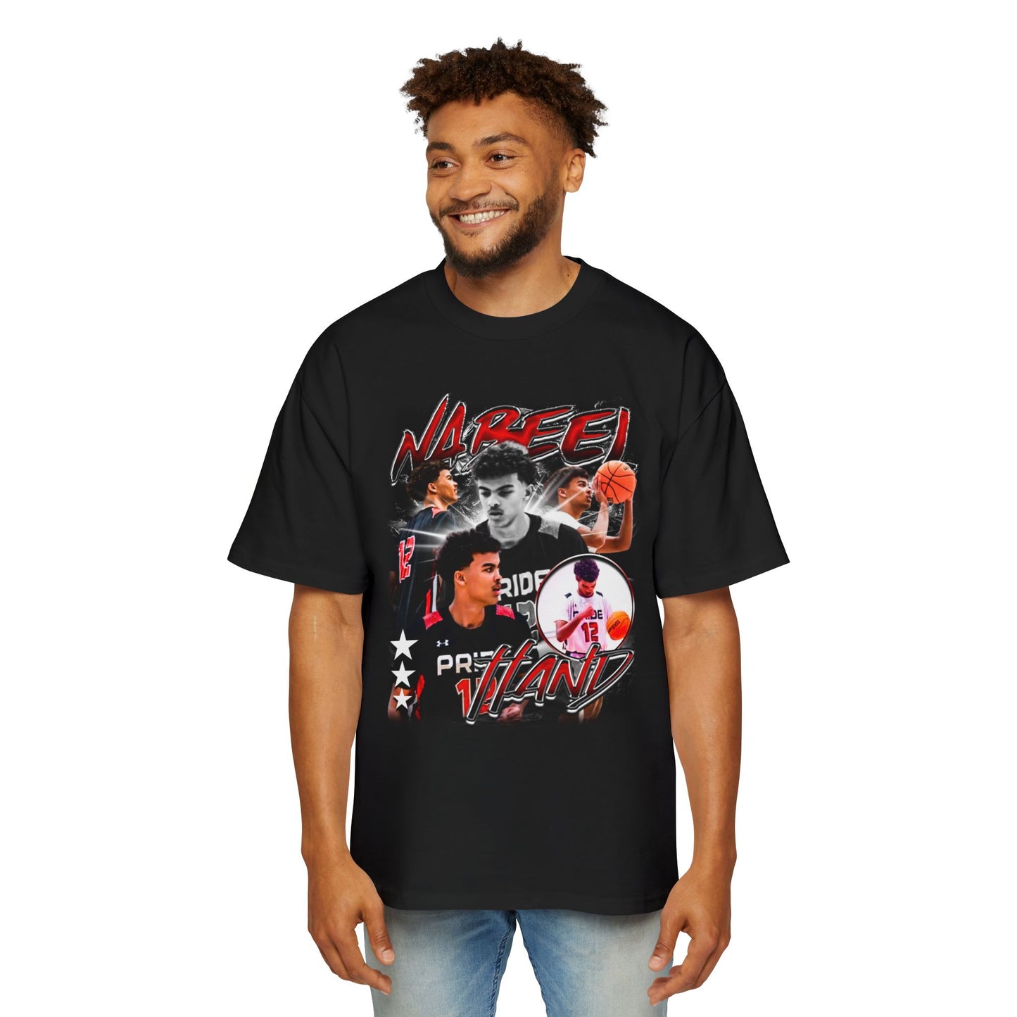 Nabeel Hand Oversized Retro Tee