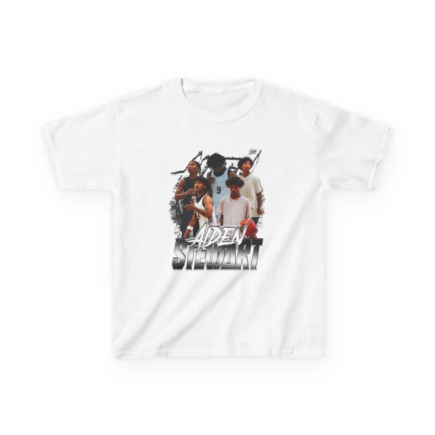 Aiden Stewart Youth Heavy Cotton Tee