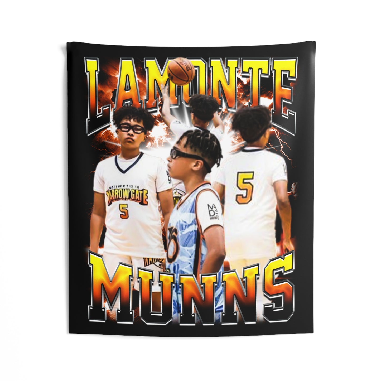 Lamonte Munns Tapestry 50” x 60”