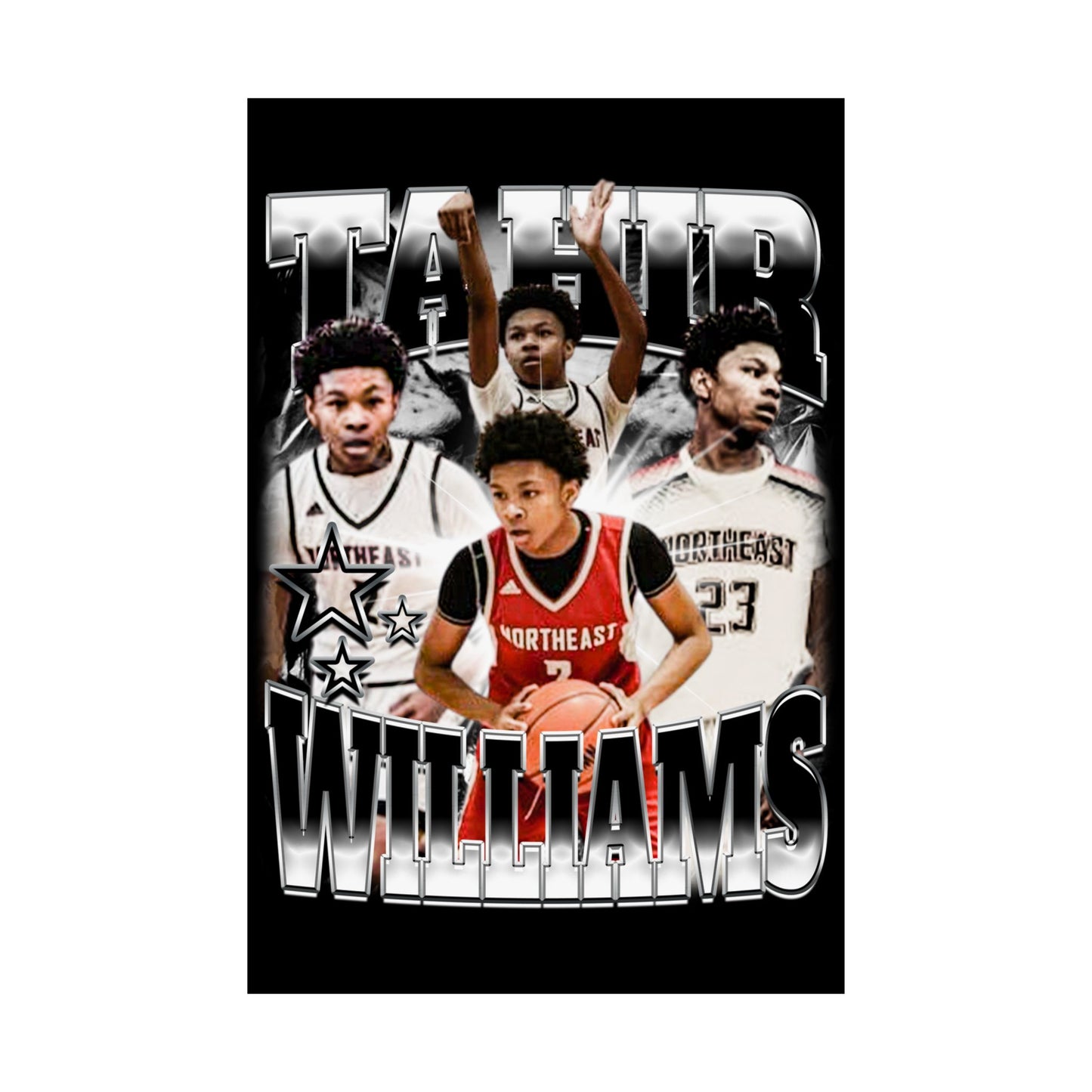 Tahir Williams Poster 24" x 36"