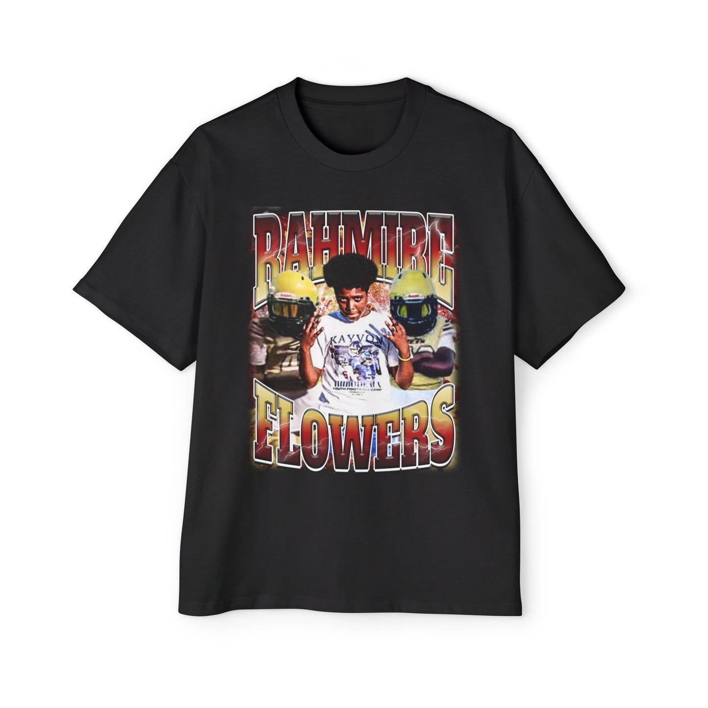 Rahmire Flowers Oversized Tee