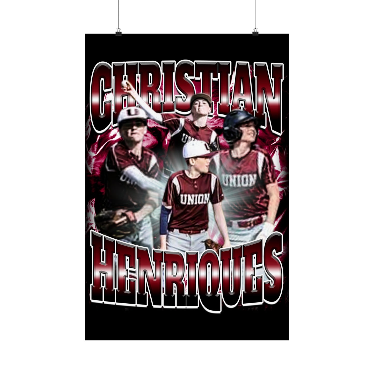 Christian Henriques Poster 24" x 36"