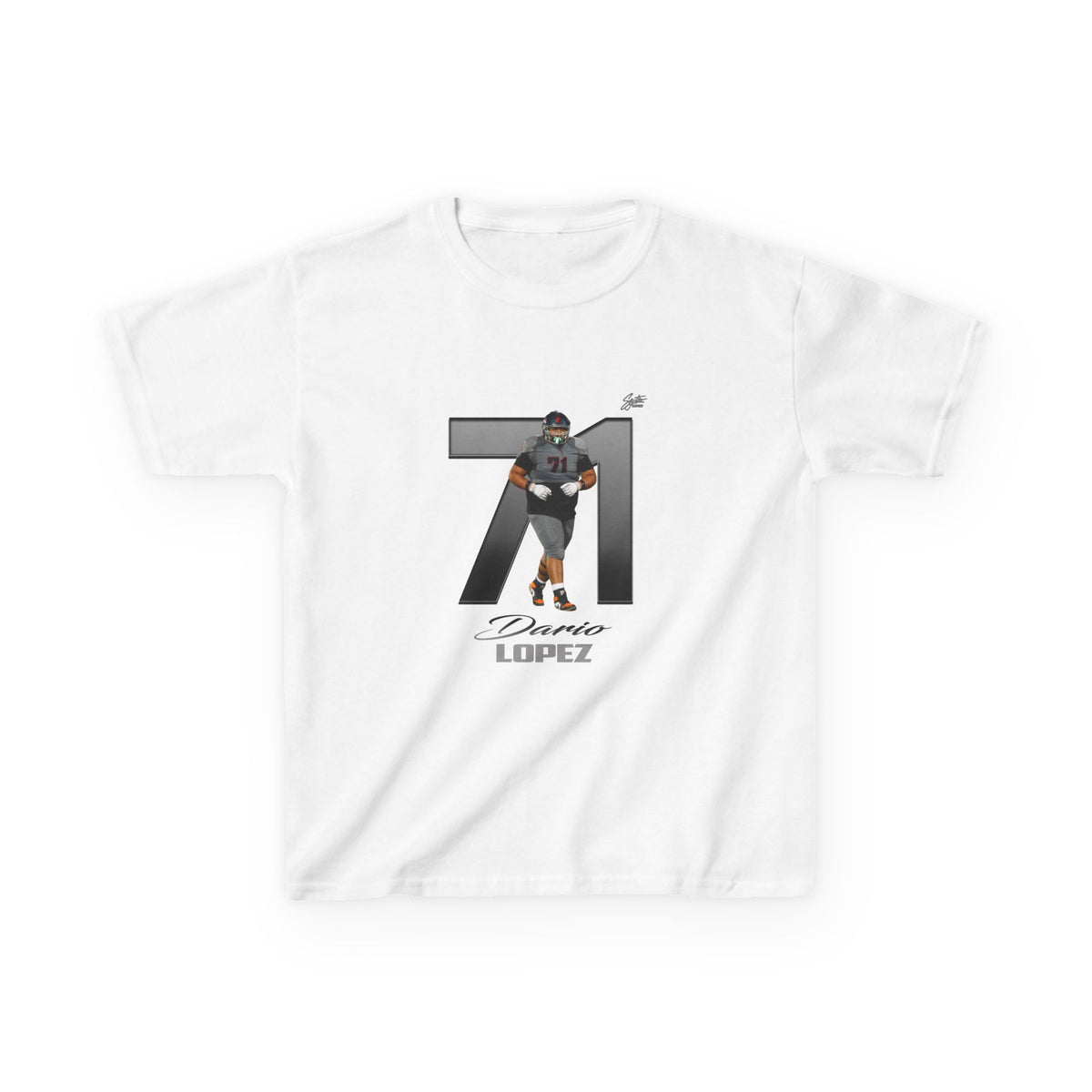 Dario Lopez Youth Heavy Cotton Tee