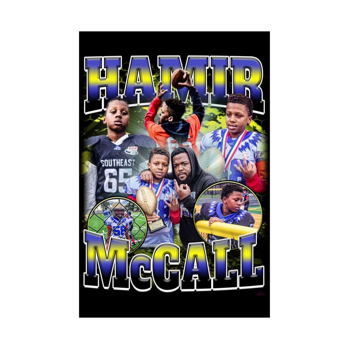 Hamir McCall Poster 24" x 36"