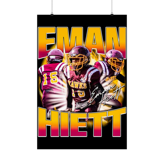 Eman Hiett Poster 24" x 36"