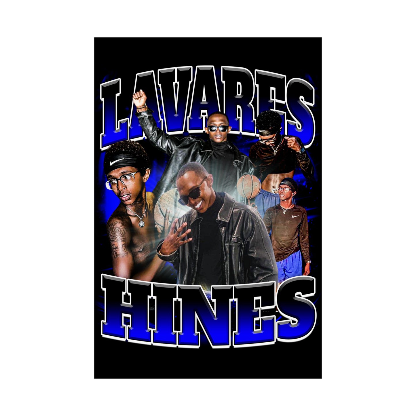 Lavares Hines Poster 24" x 36"