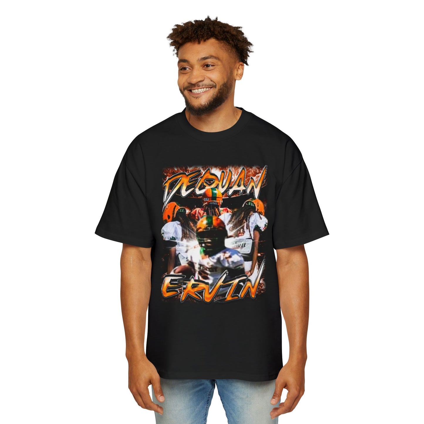 Dequan Ervin Oversized Retro Tee