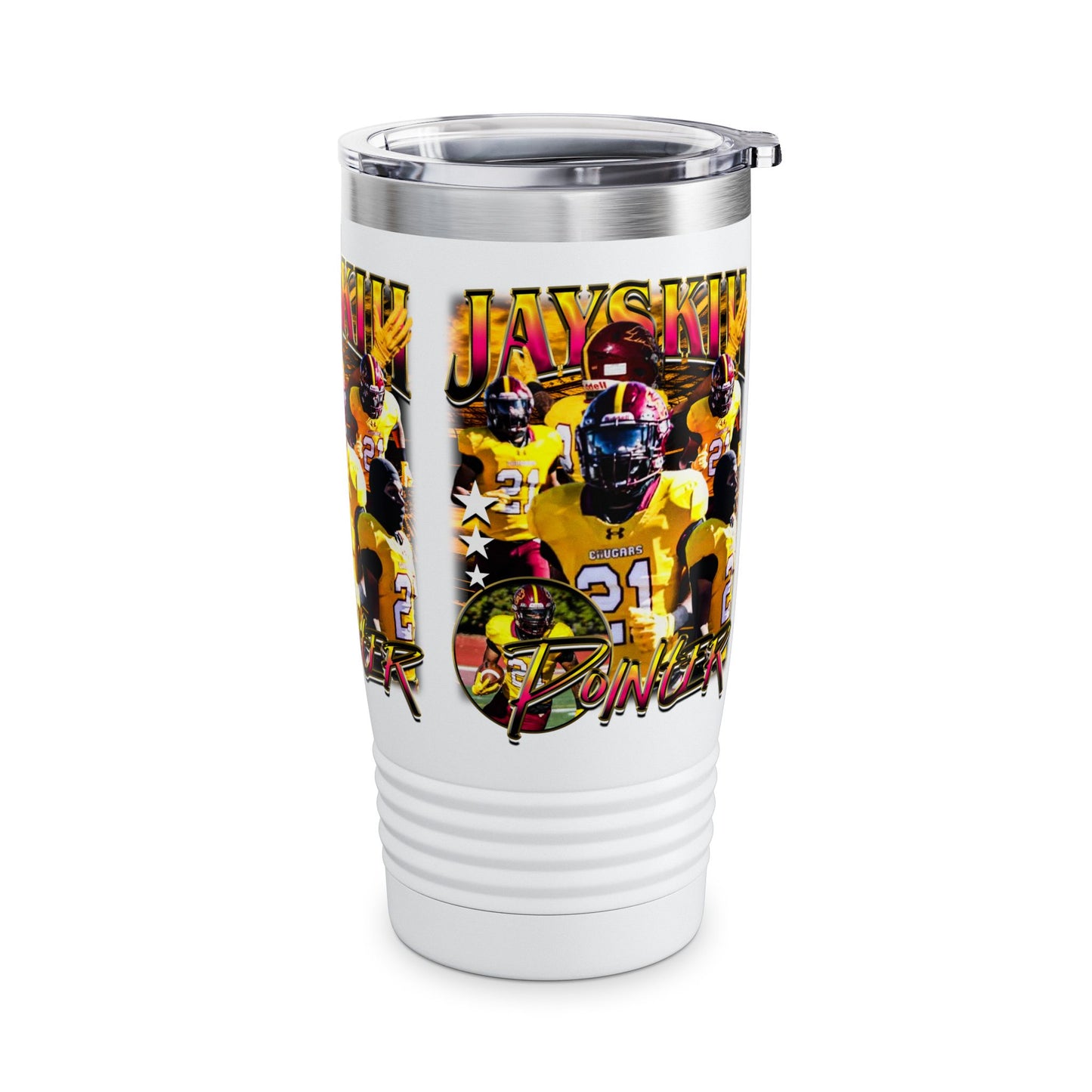 Jayskiii Pointer Stainless Steel Tumbler