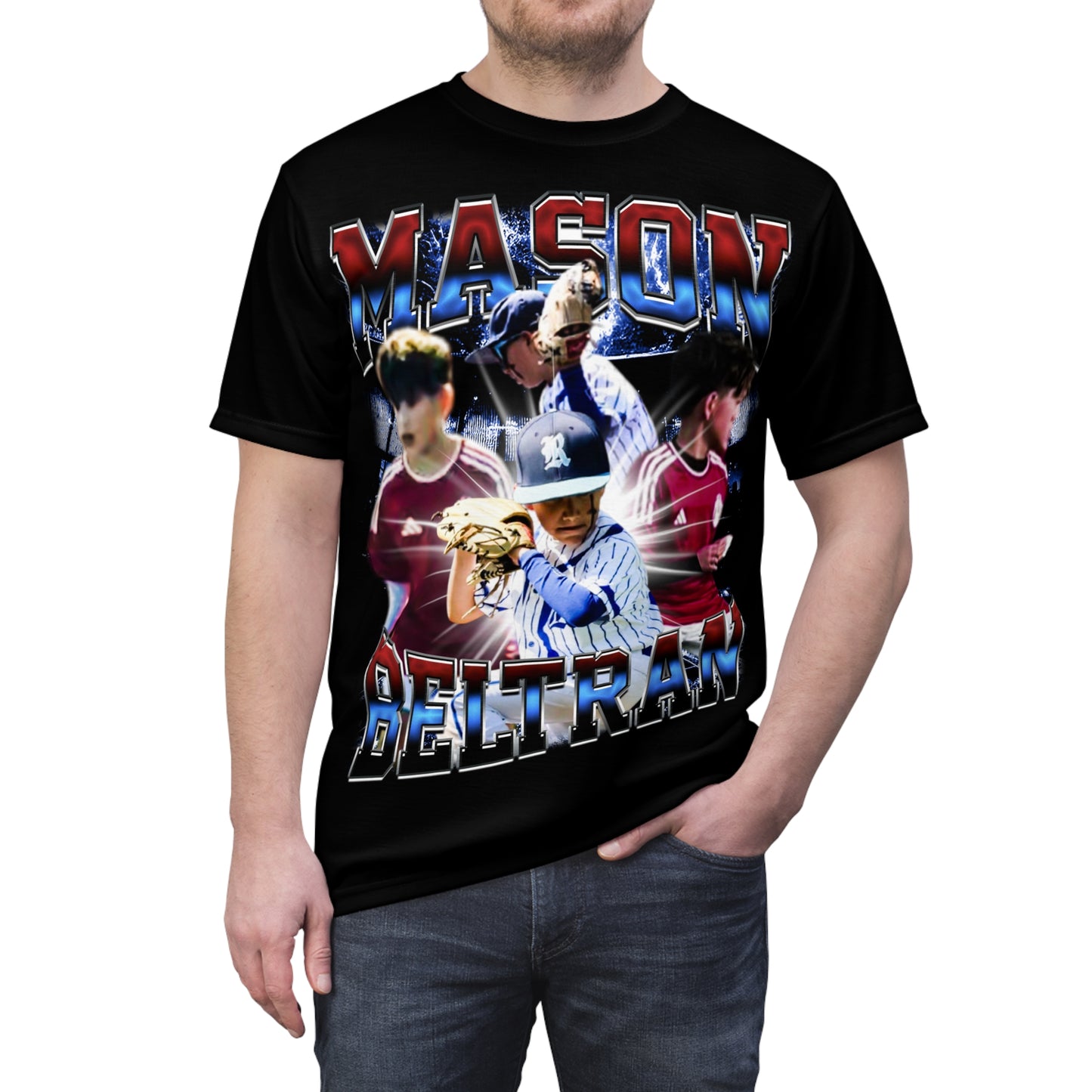 Mason Beltran Vintage Full Print Tee